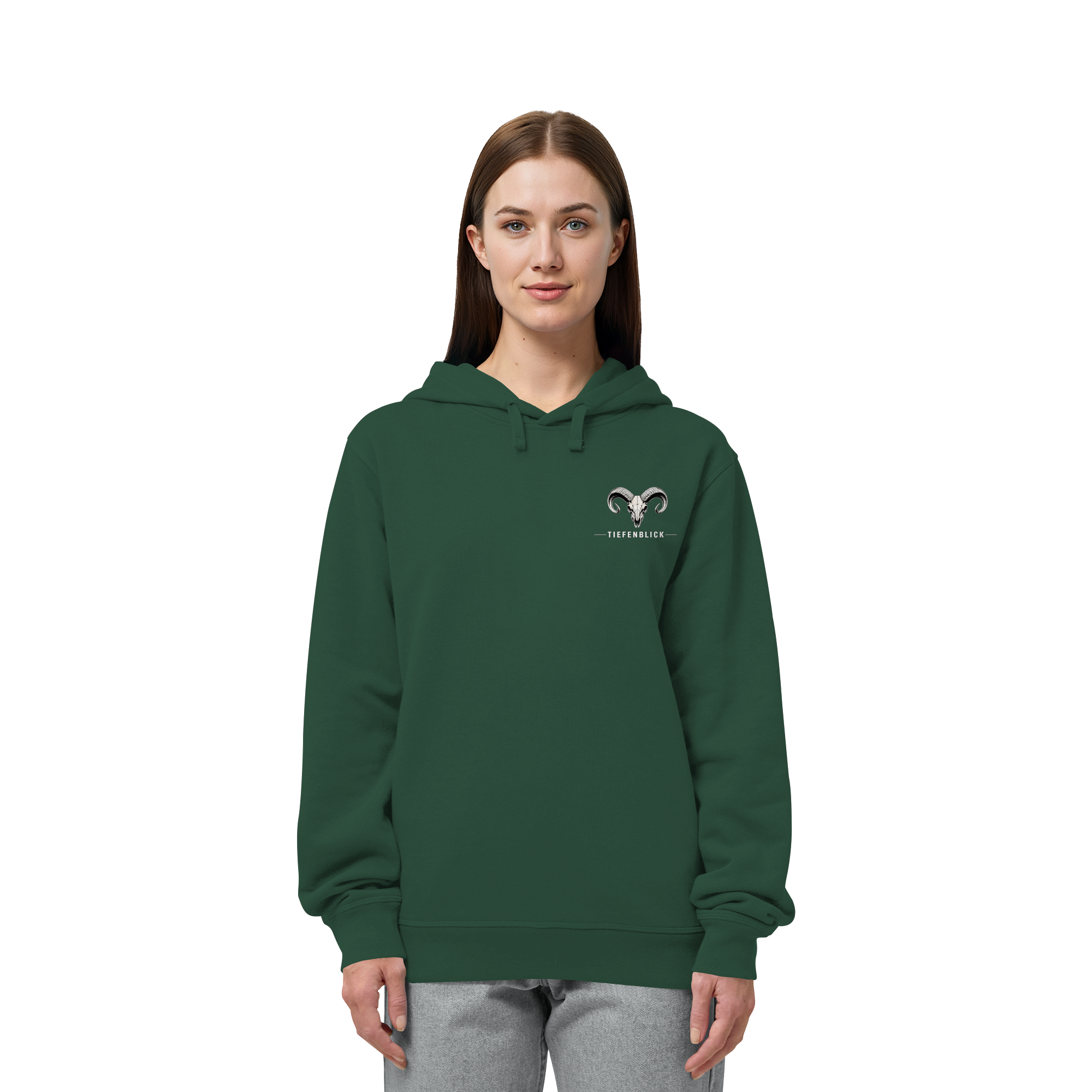 Tiefenblick Urlaub Fun  - Organic Side Pocket Hoodie