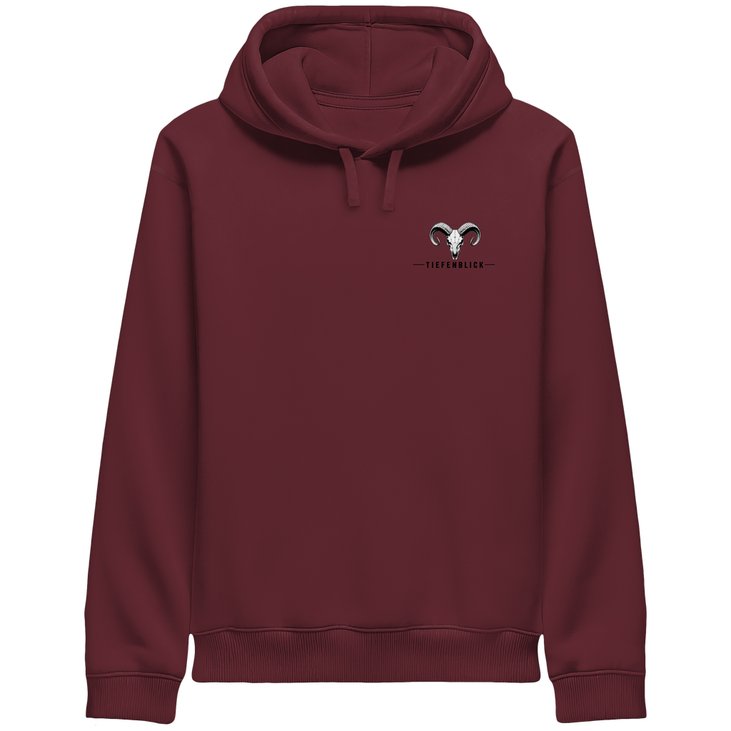 Tiefenblick Wandern Herz - Organic Side Pocket Hoodie
