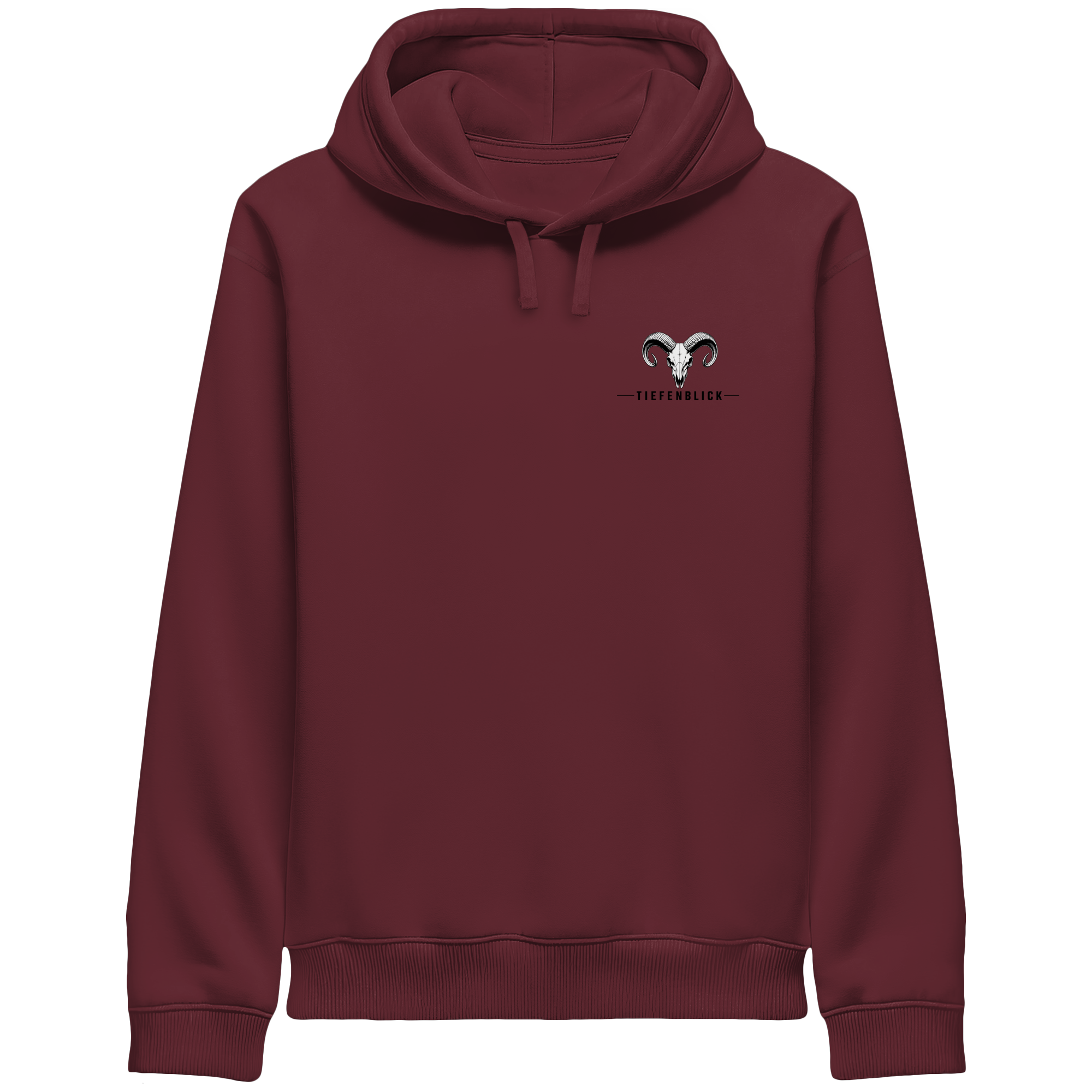 Tiefenblick Wandern Herz - Organic Side Pocket Hoodie
