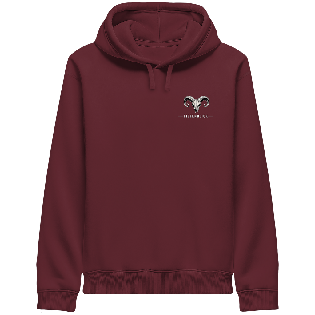 Tiefenblick Klettern - Organic Side Pocket Hoodie