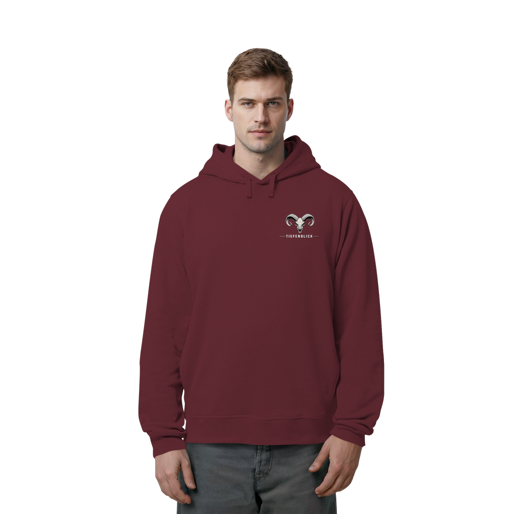 Tiefenblick Urlaub Fun  - Organic Side Pocket Hoodie