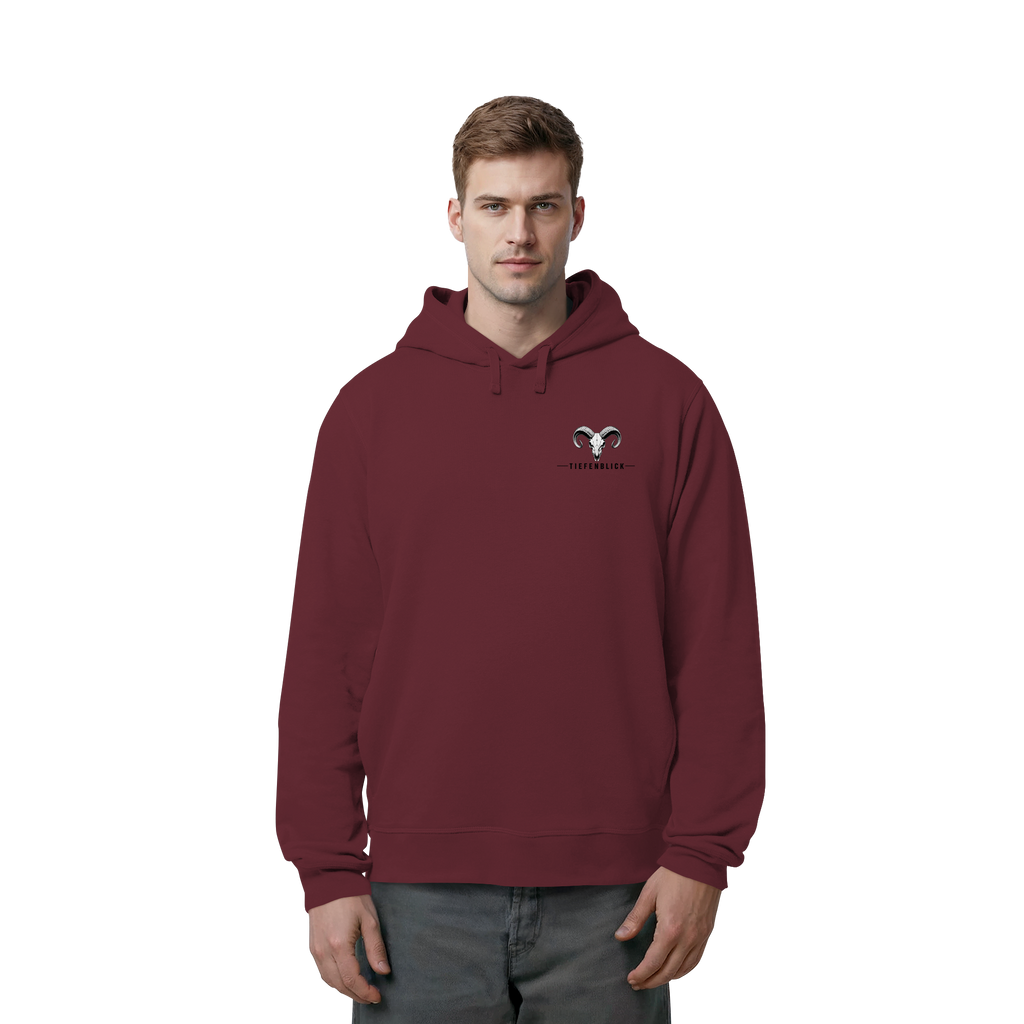 Tiefenblick Wandern Herz - Organic Side Pocket Hoodie