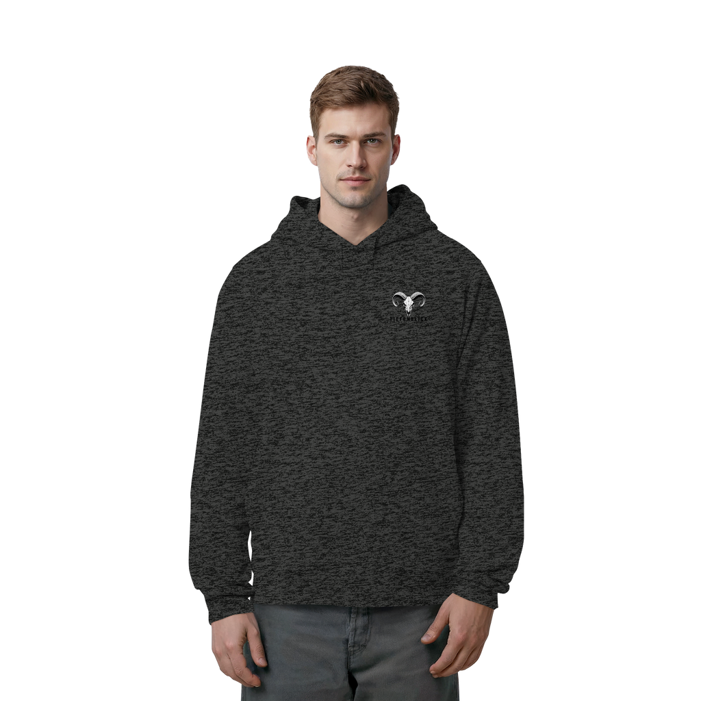 Tiefenblick Wandern Herz - Organic Side Pocket Hoodie