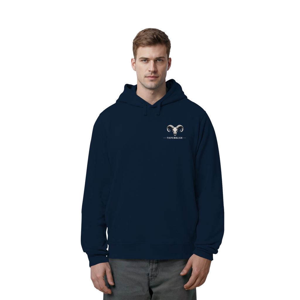 Tiefenblick Urlaub Fun  - Organic Side Pocket Hoodie