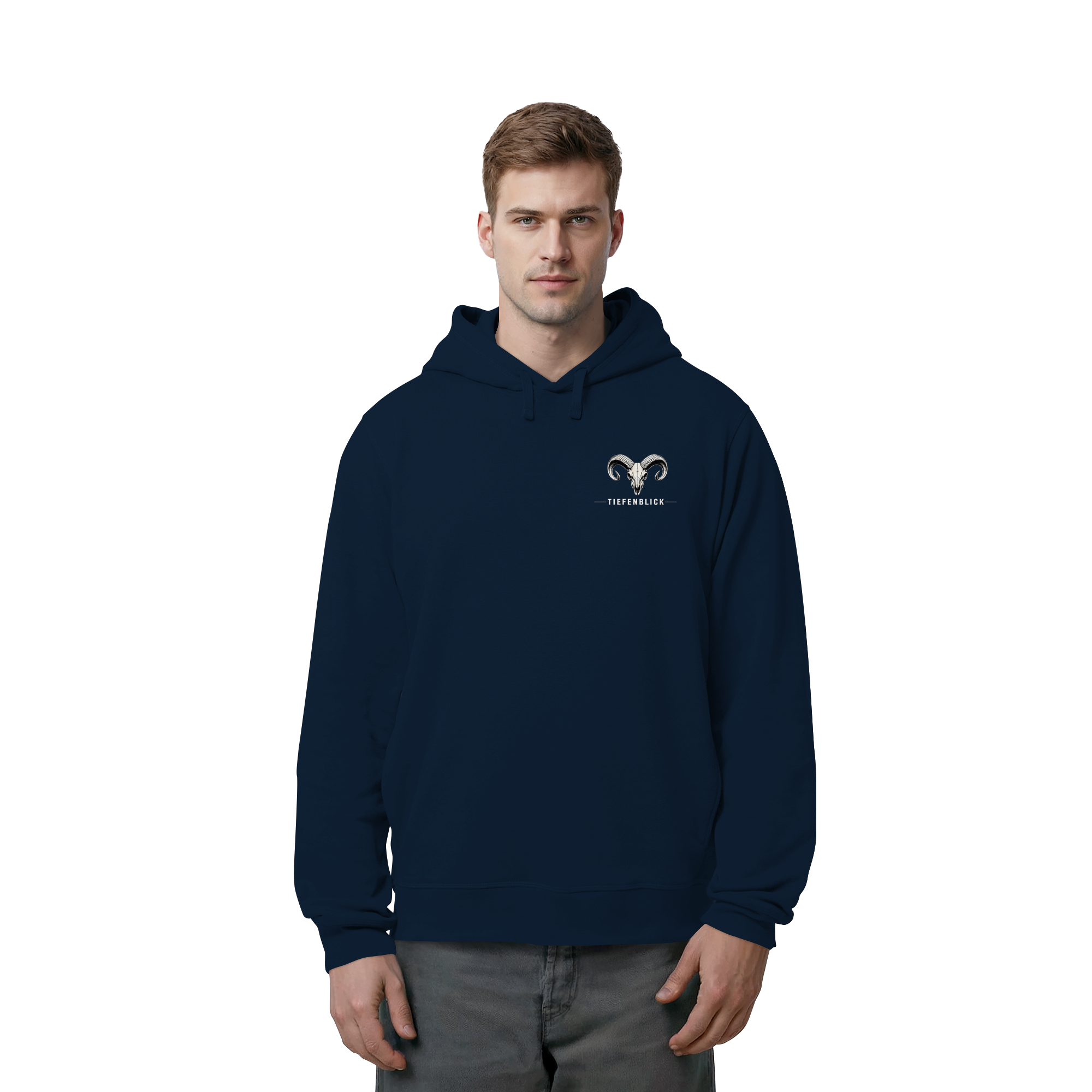 Tiefenblick Urlaub Fun  - Organic Side Pocket Hoodie