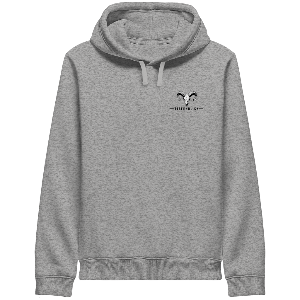 Tiefenblick Wandern Herz - Organic Side Pocket Hoodie
