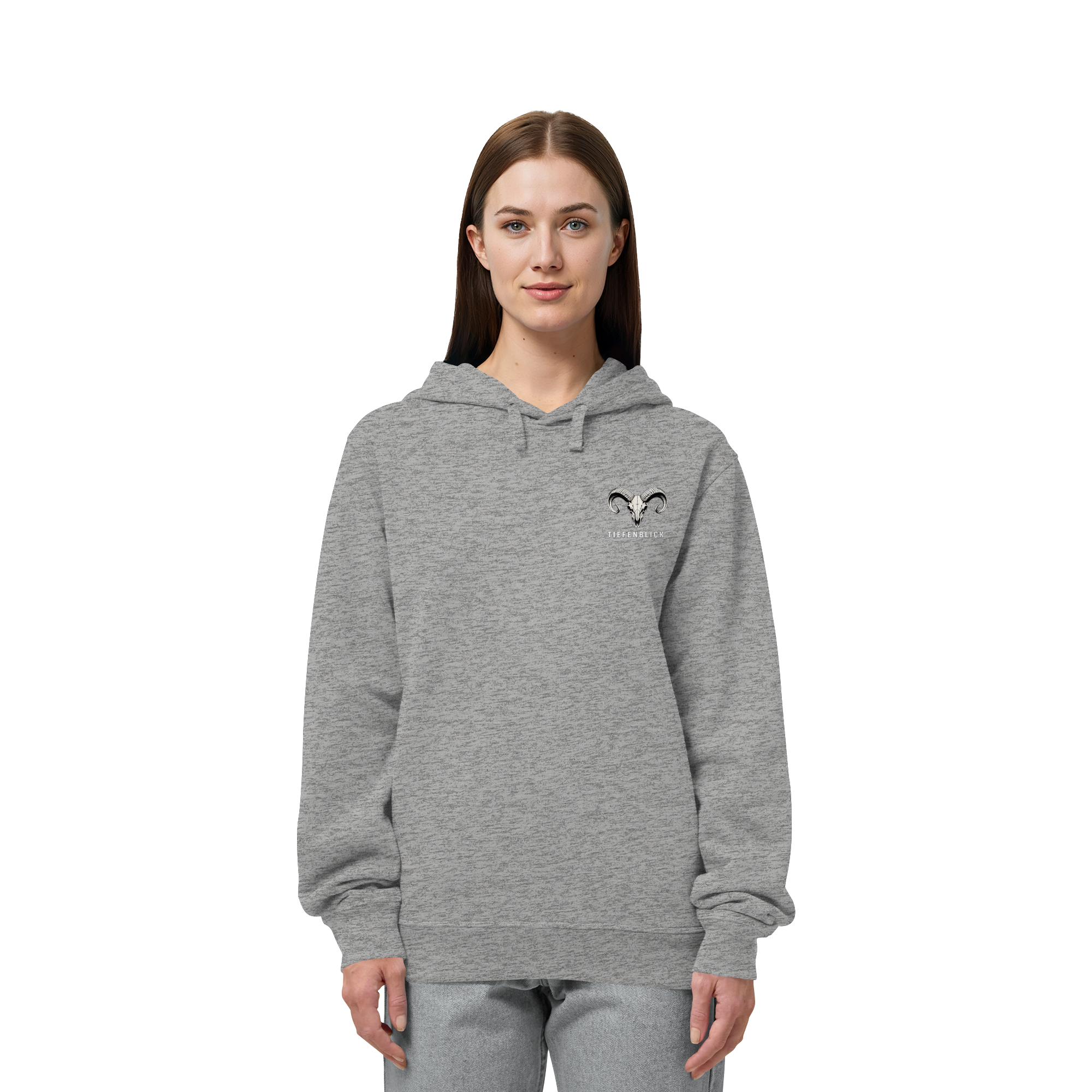 Tiefenblick Snowboarden - Organic Side Pocket Hoodie