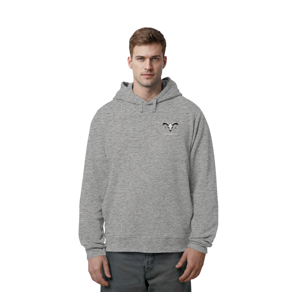 Tiefenblick Snowboarden - Organic Side Pocket Hoodie