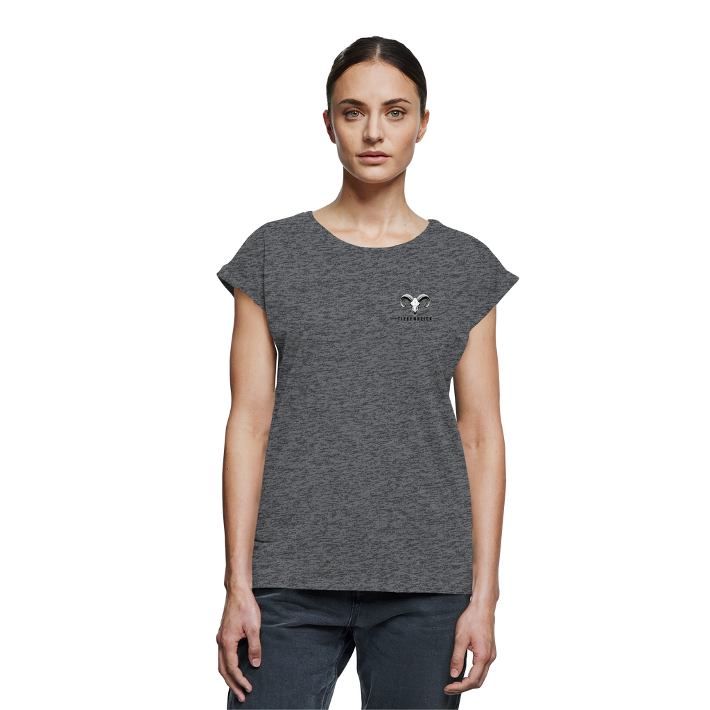 Tiefenblick Wandern Herz - Womens Extended Shoulder T-Shirt