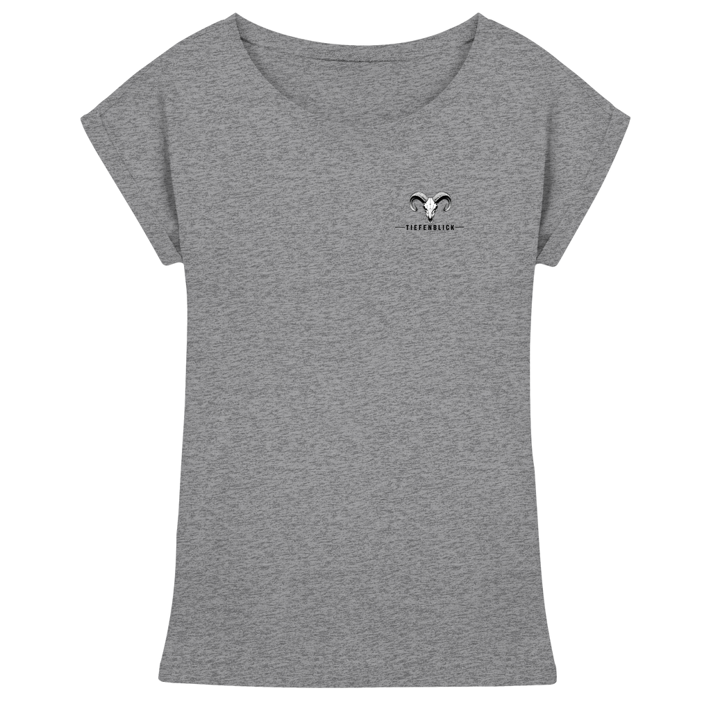 Tiefenblick Wandern Herz - Womens Extended Shoulder T-Shirt