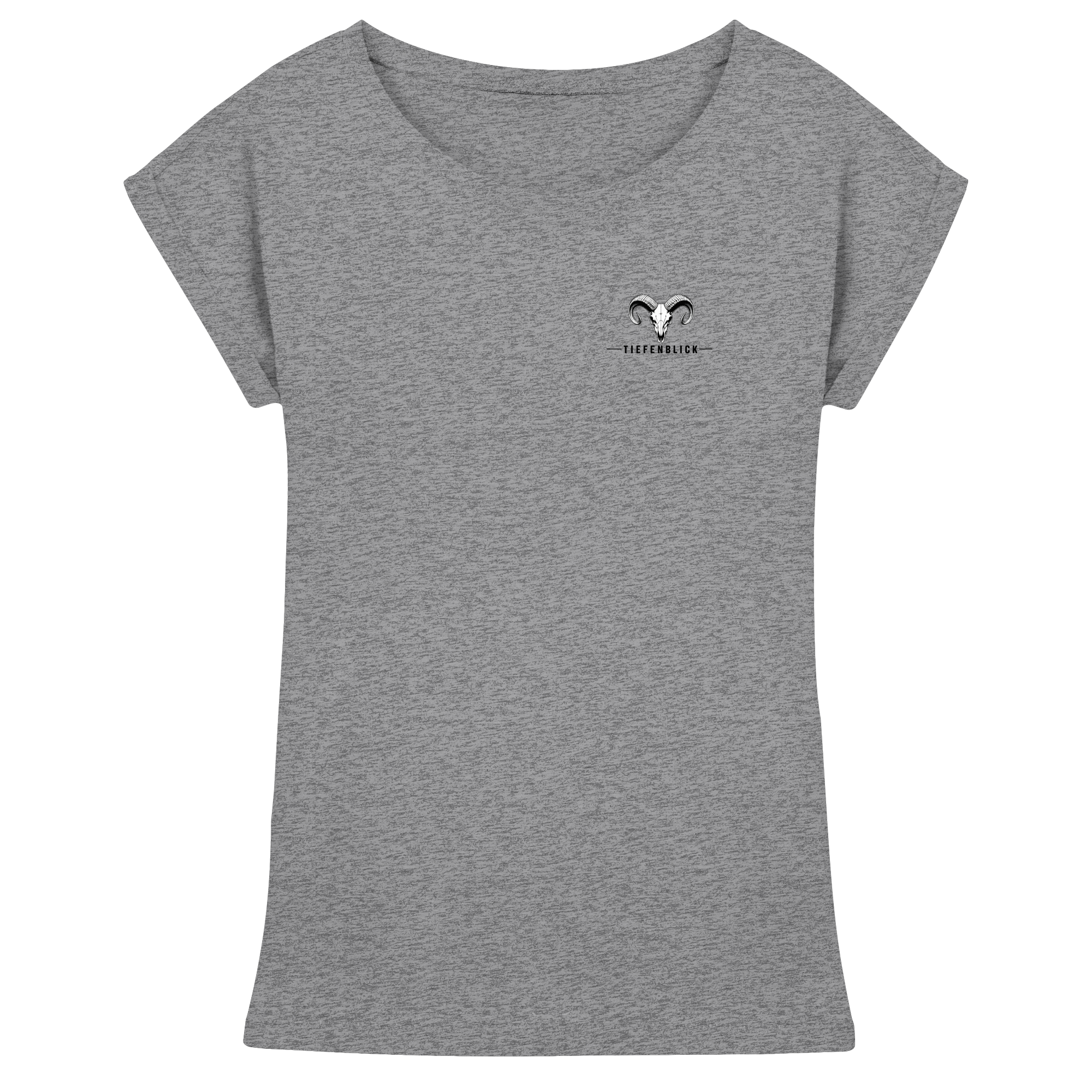 Tiefenblick Wandern Herz - Womens Extended Shoulder T-Shirt