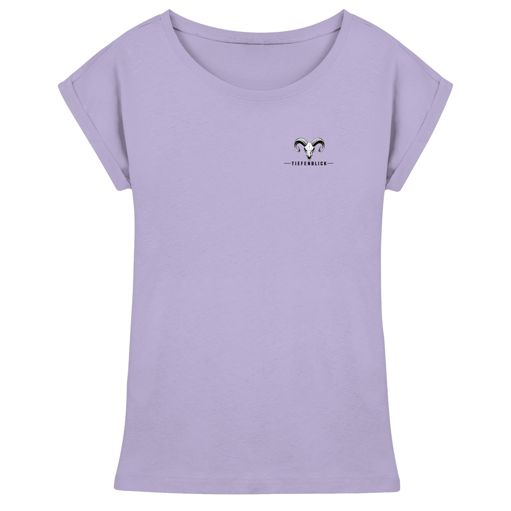 Tiefenblick Wandern Herz - Womens Extended Shoulder T-Shirt