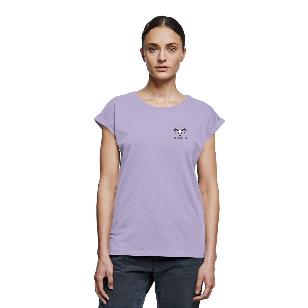 Tiefenblick Wandern Herz - Womens Extended Shoulder T-Shirt