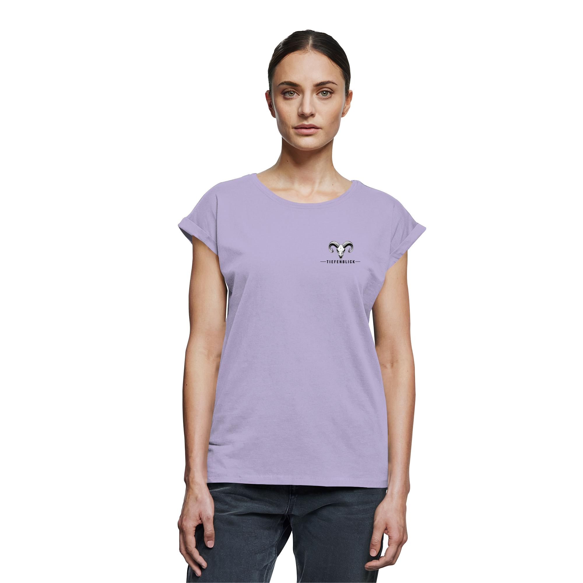 Tiefenblick Wandern Herz - Womens Extended Shoulder T-Shirt