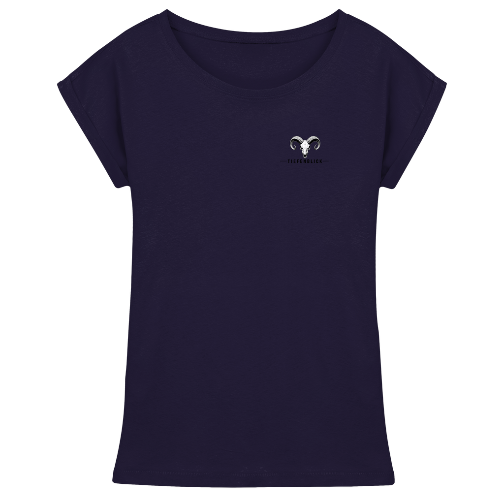 Tiefenblick Wandern Herz - Womens Extended Shoulder T-Shirt