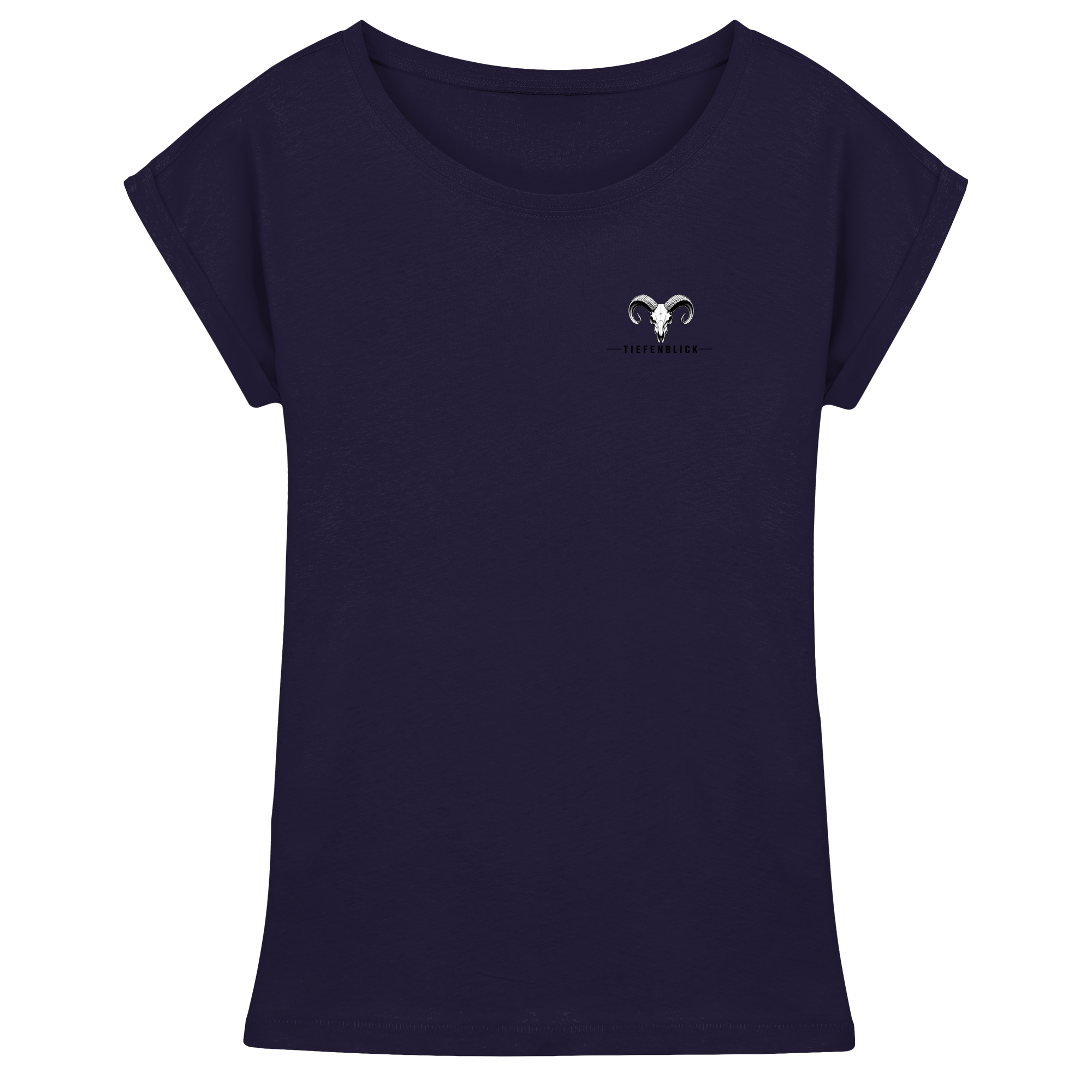 Tiefenblick Wandern Herz - Womens Extended Shoulder T-Shirt