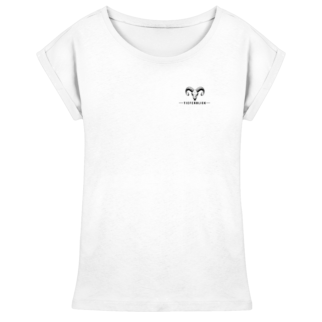 Tiefenblick Wandern Herz - Womens Extended Shoulder T-Shirt