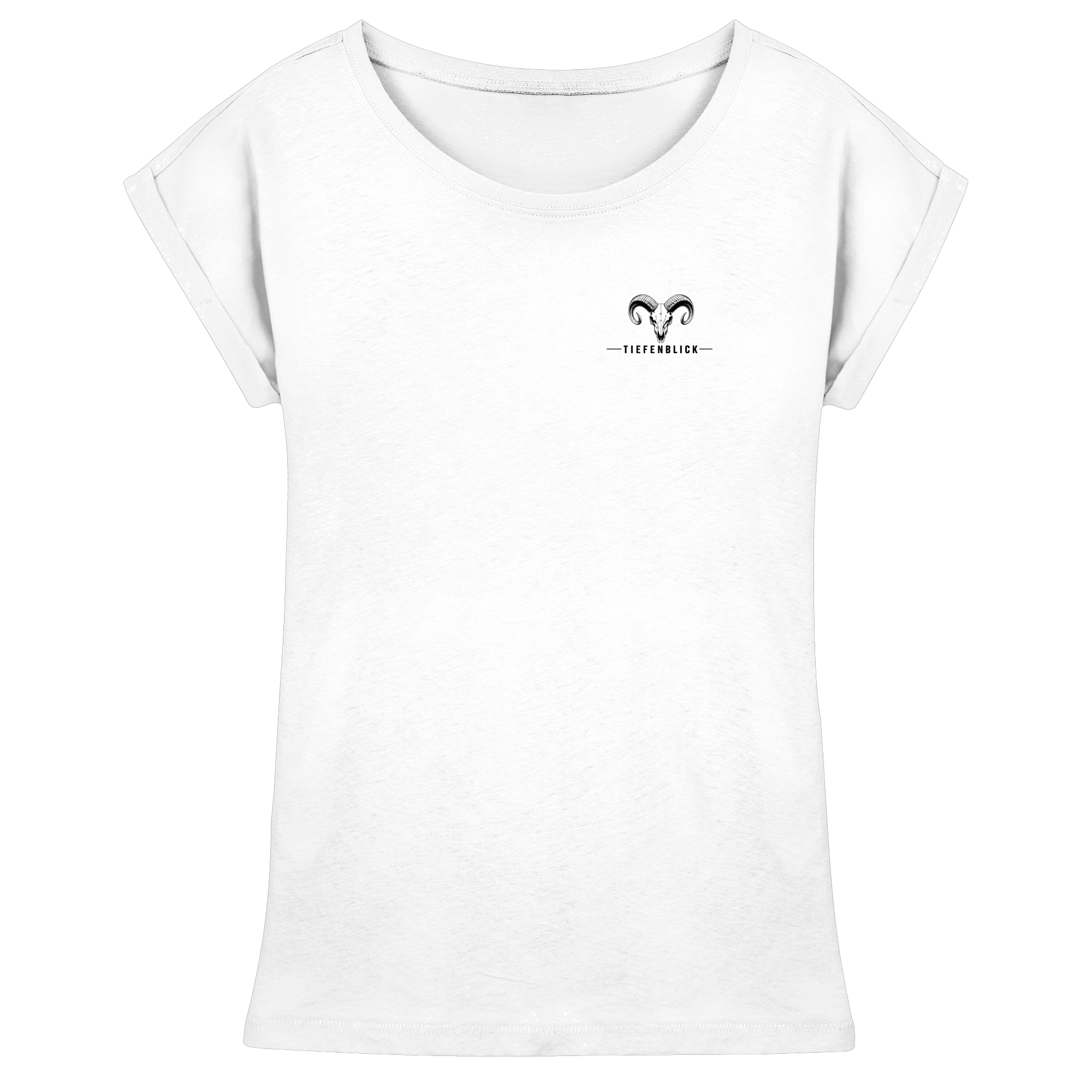 Tiefenblick Wandern Herz - Womens Extended Shoulder T-Shirt