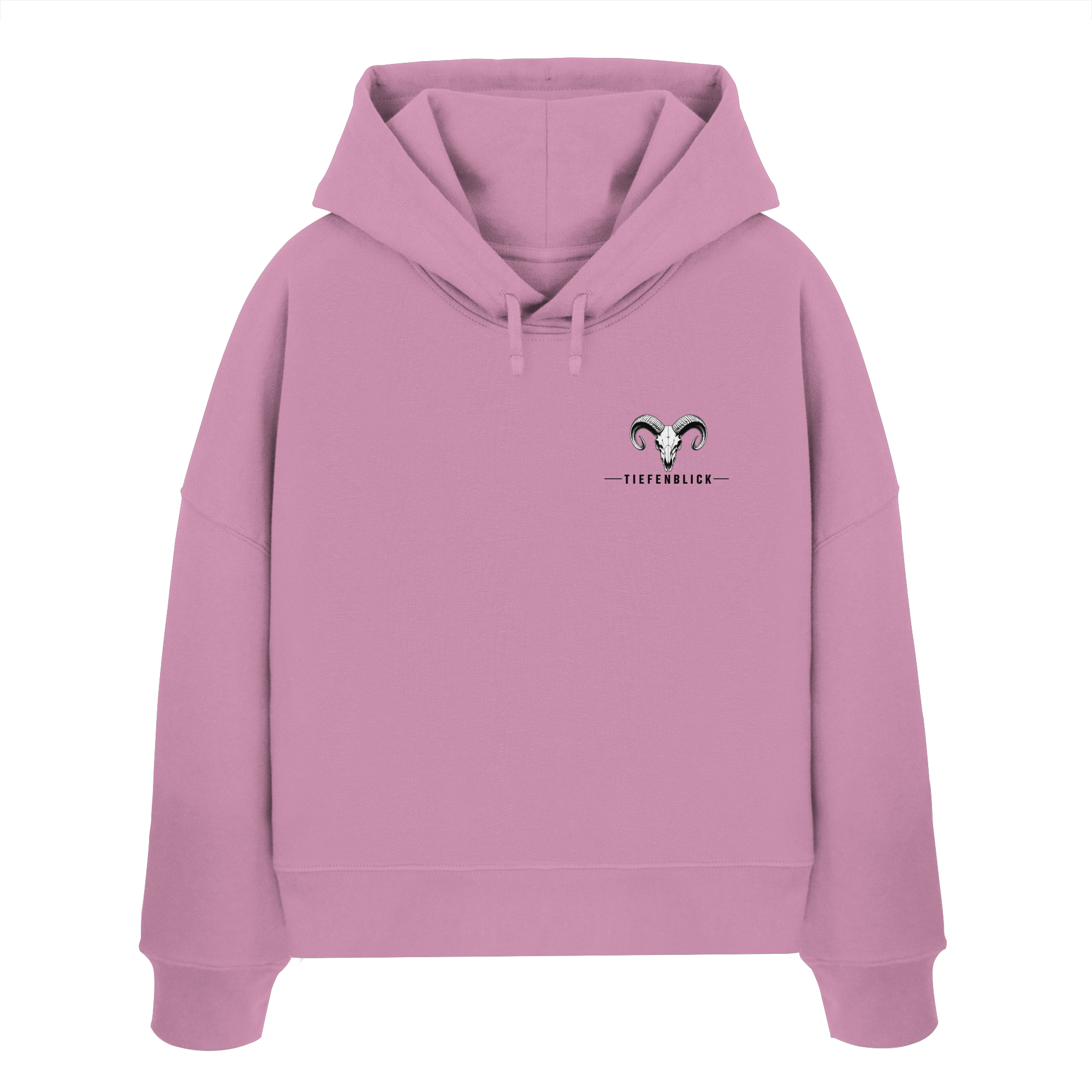 Tiefenblick Snowboarden Halfpipe - Womens Organic Boxcut Hoodie