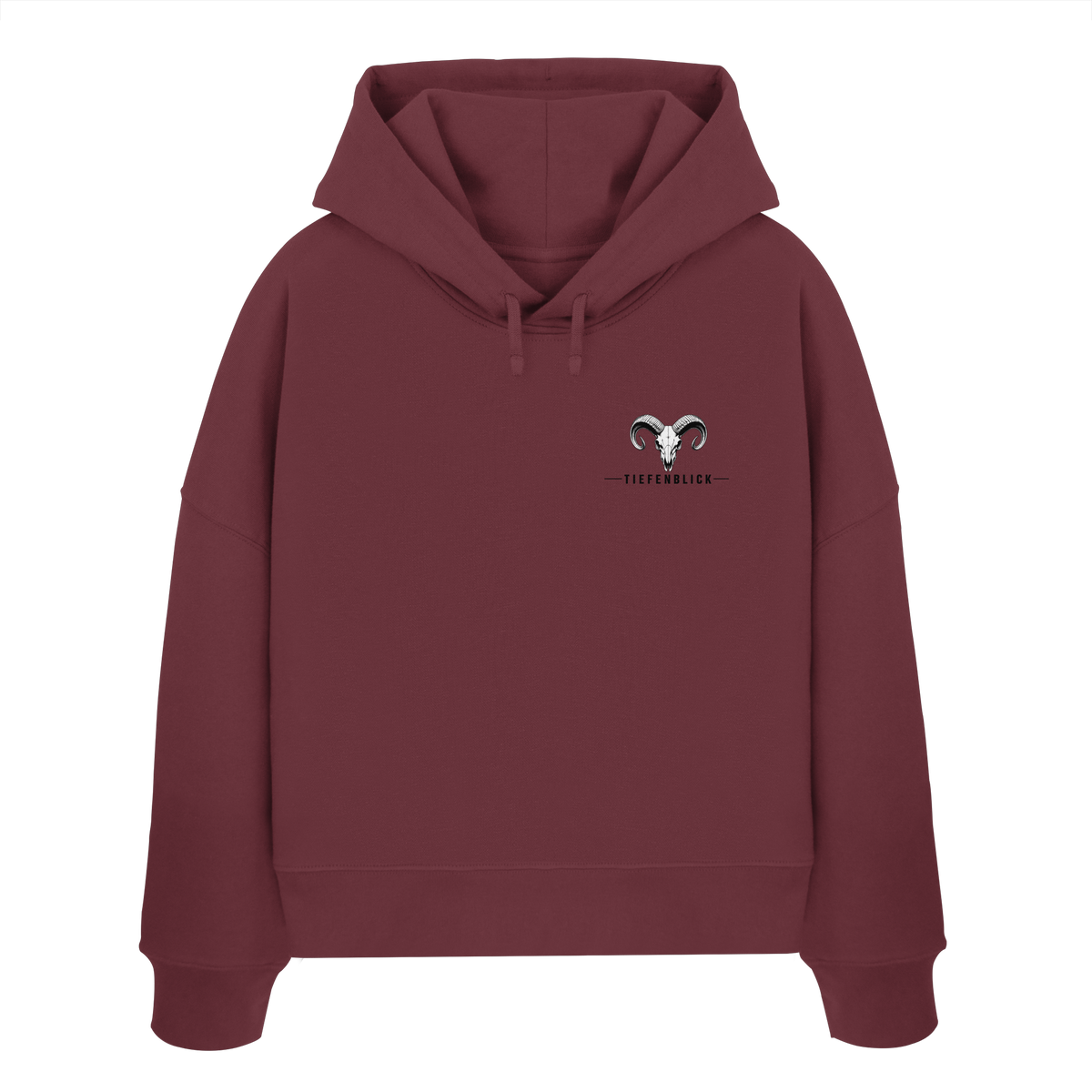 Tiefenblick Adrenalin Gondel Fun - Womens Organic Boxcut Hoodie