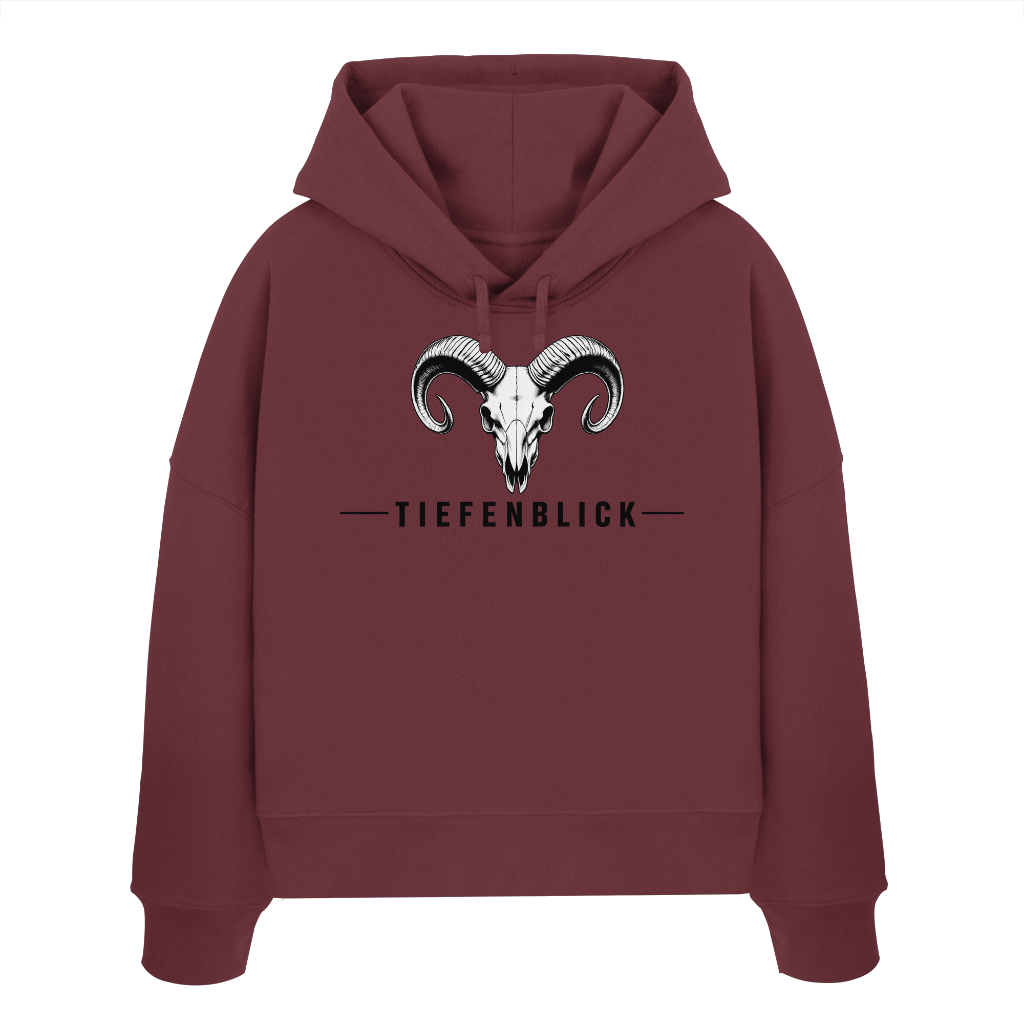 Tiefenblick Tiefenblick 2 Fun - Womens Organic Boxcut Hoodie