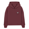 Tiefenblick Tiefe Fun  - Womens Organic Boxcut Hoodie