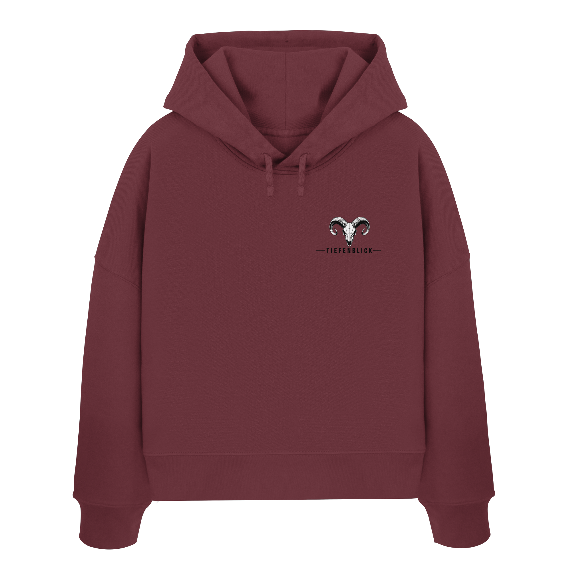 Tiefenblick Ski - Womens Organic Boxcut Hoodie