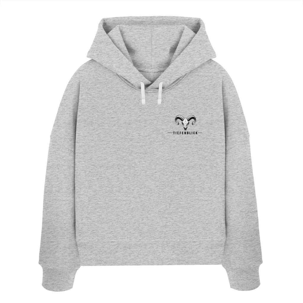 Tiefenblick Gondel Adrenalin Fun - Womens Organic Boxcut Hoodie