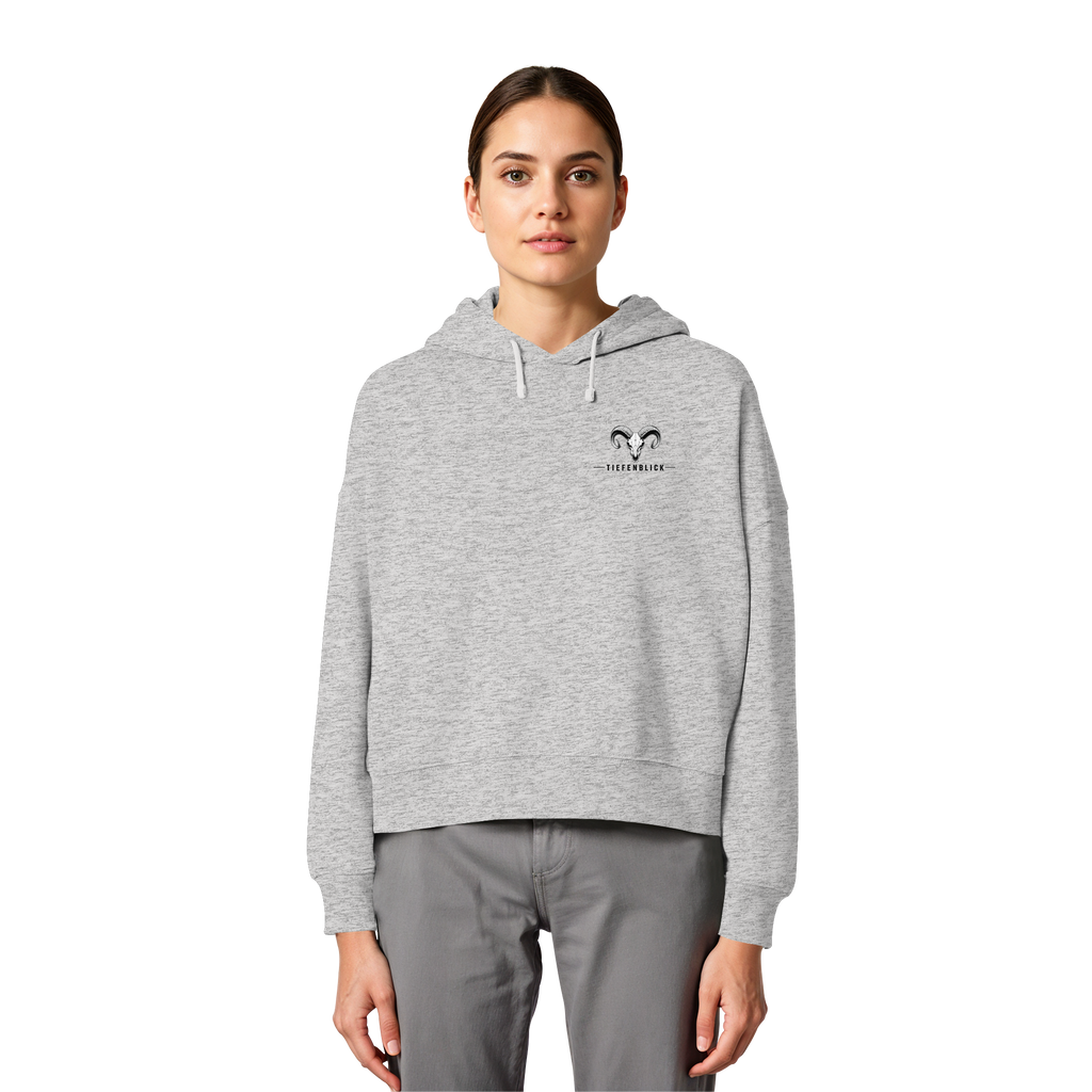 Tiefenblick Gondel Adrenalin Fun - Womens Organic Boxcut Hoodie