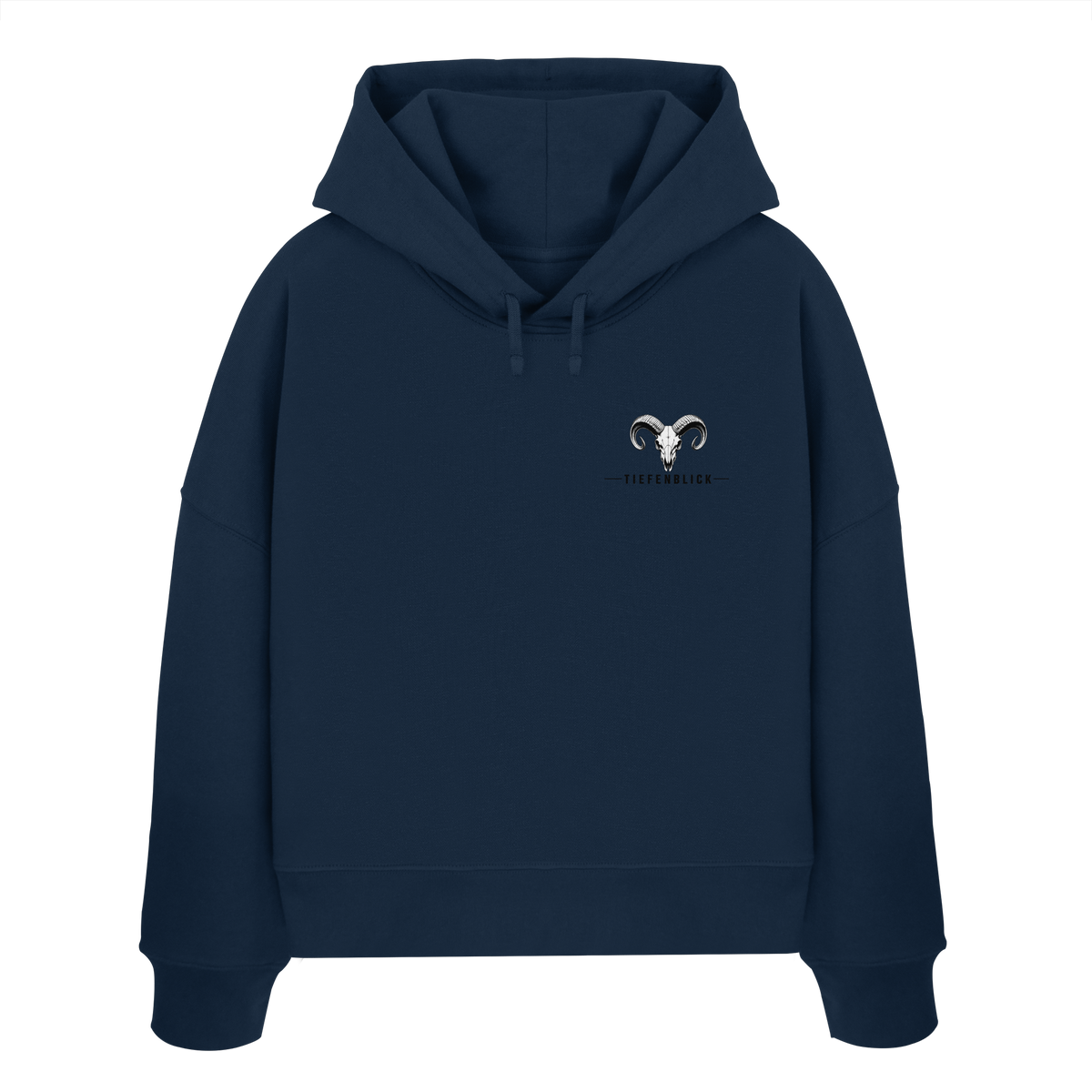 Tiefenblick Adrenalin Gondel Fun - Womens Organic Boxcut Hoodie