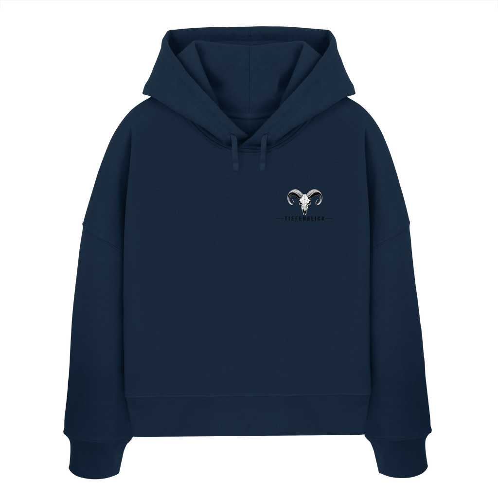 Tiefenblick Paraglider - Womens Organic Boxcut Hoodie