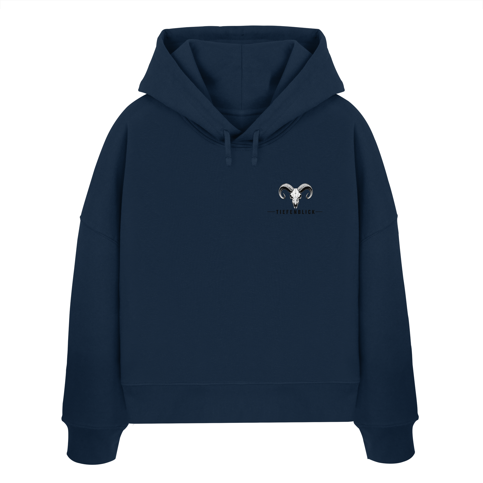 Tiefenblick Paraglider - Womens Organic Boxcut Hoodie