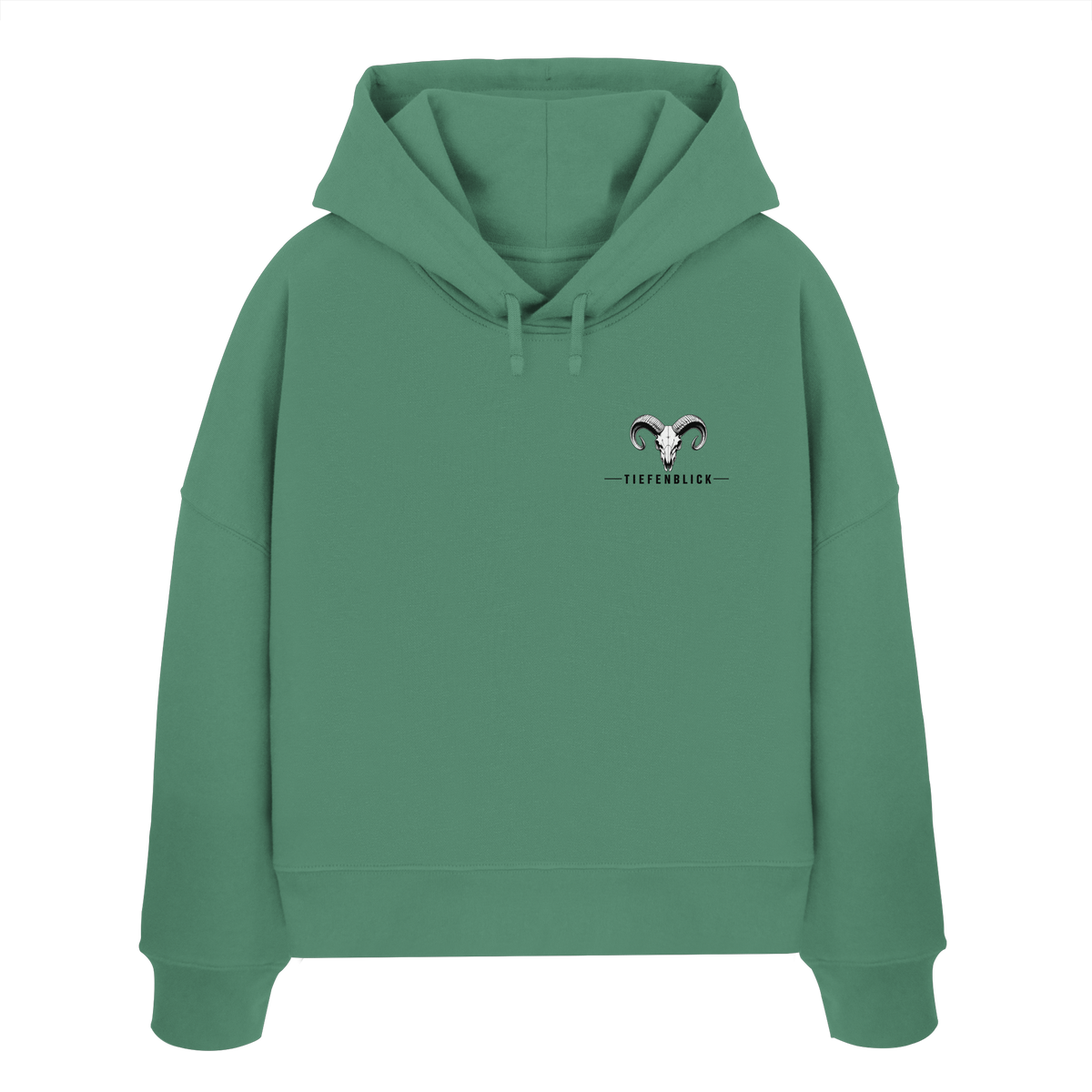 Tiefenblick Adrenalin Gondel Fun - Womens Organic Boxcut Hoodie