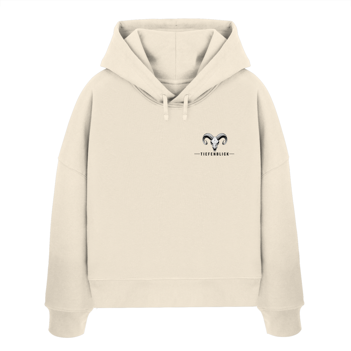 Tiefenblick Adrenalin Gondel Fun - Womens Organic Boxcut Hoodie