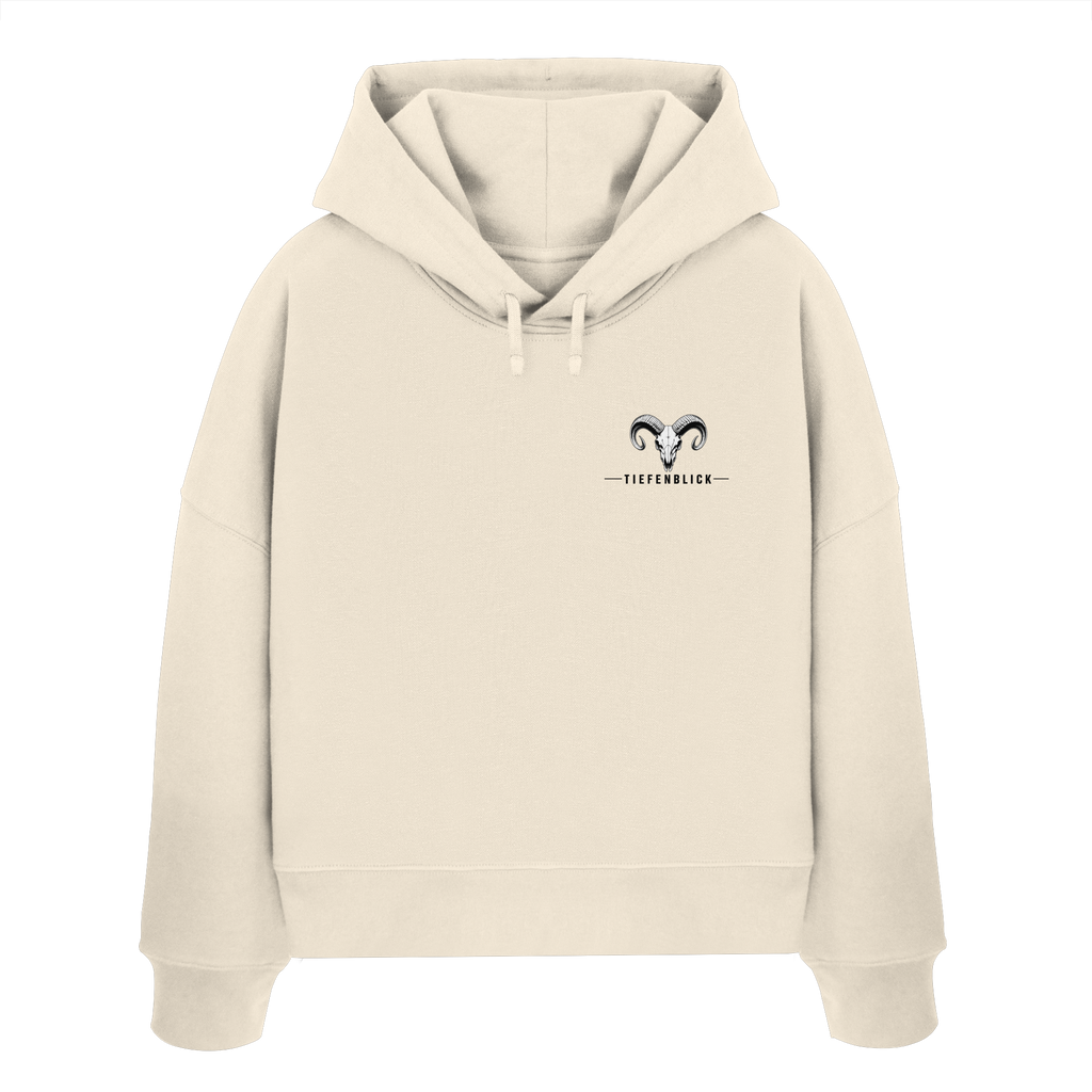 Tiefenblick Gondel Adrenalin Fun - Womens Organic Boxcut Hoodie