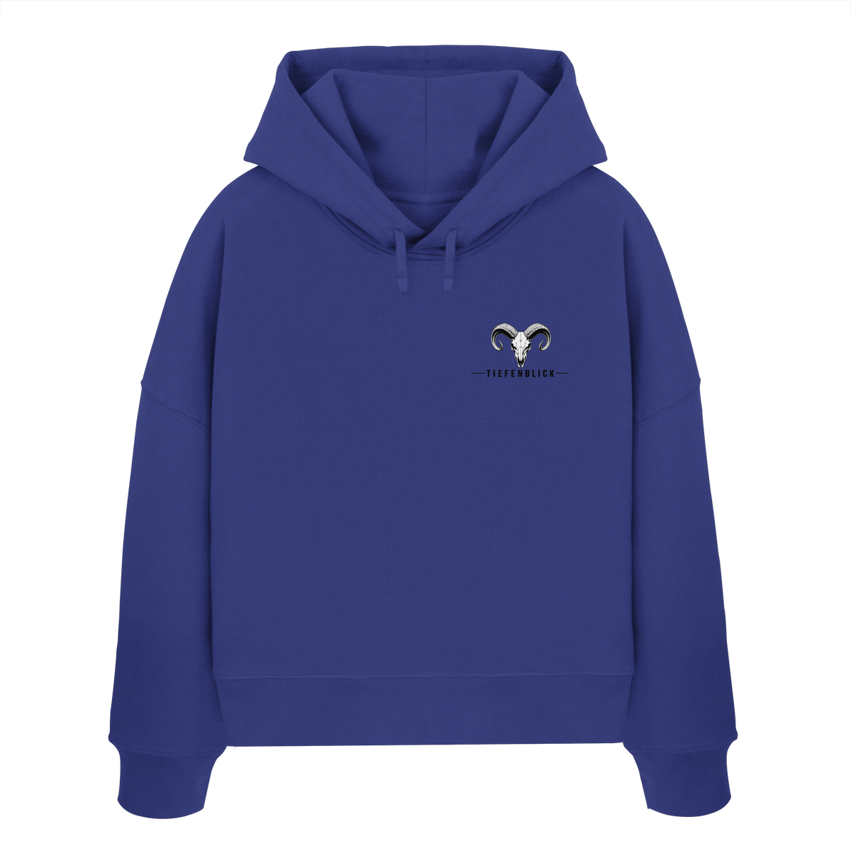 Tiefenblick Gondel Fun  - Womens Organic Boxcut Hoodie