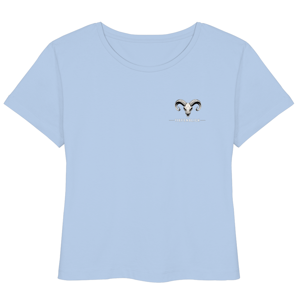 Tiefenblick Snowboarden Halfpipe - Womens Organic Lightweight T-Shirt