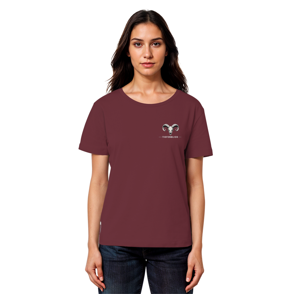 Tiefenblick Urlaub Fun  - Womens Organic Lightweight T-Shirt