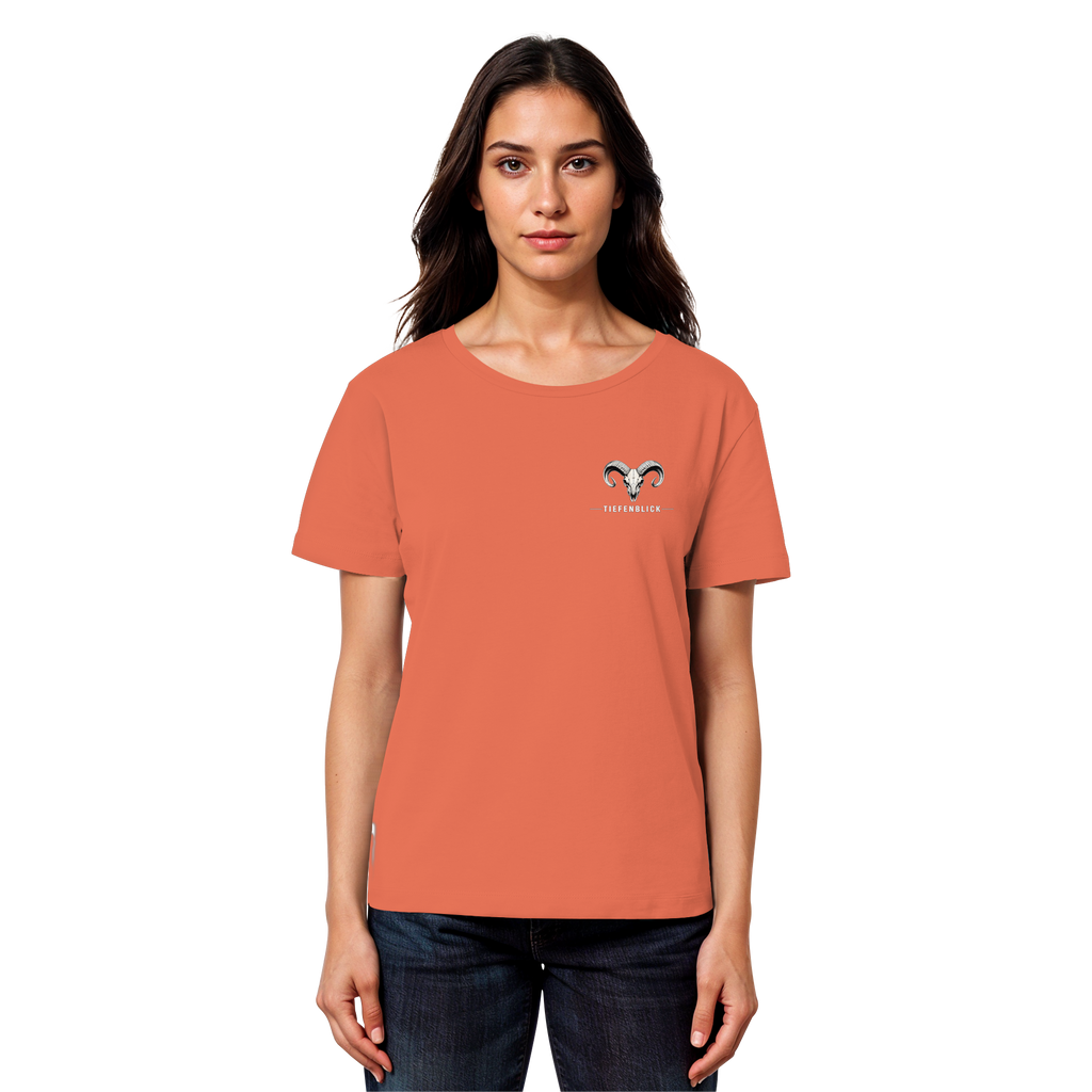 Tiefenblick Urlaub Fun  - Womens Organic Lightweight T-Shirt