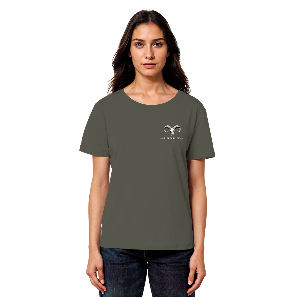 Tiefenblick Urlaub Fun  - Womens Organic Lightweight T-Shirt