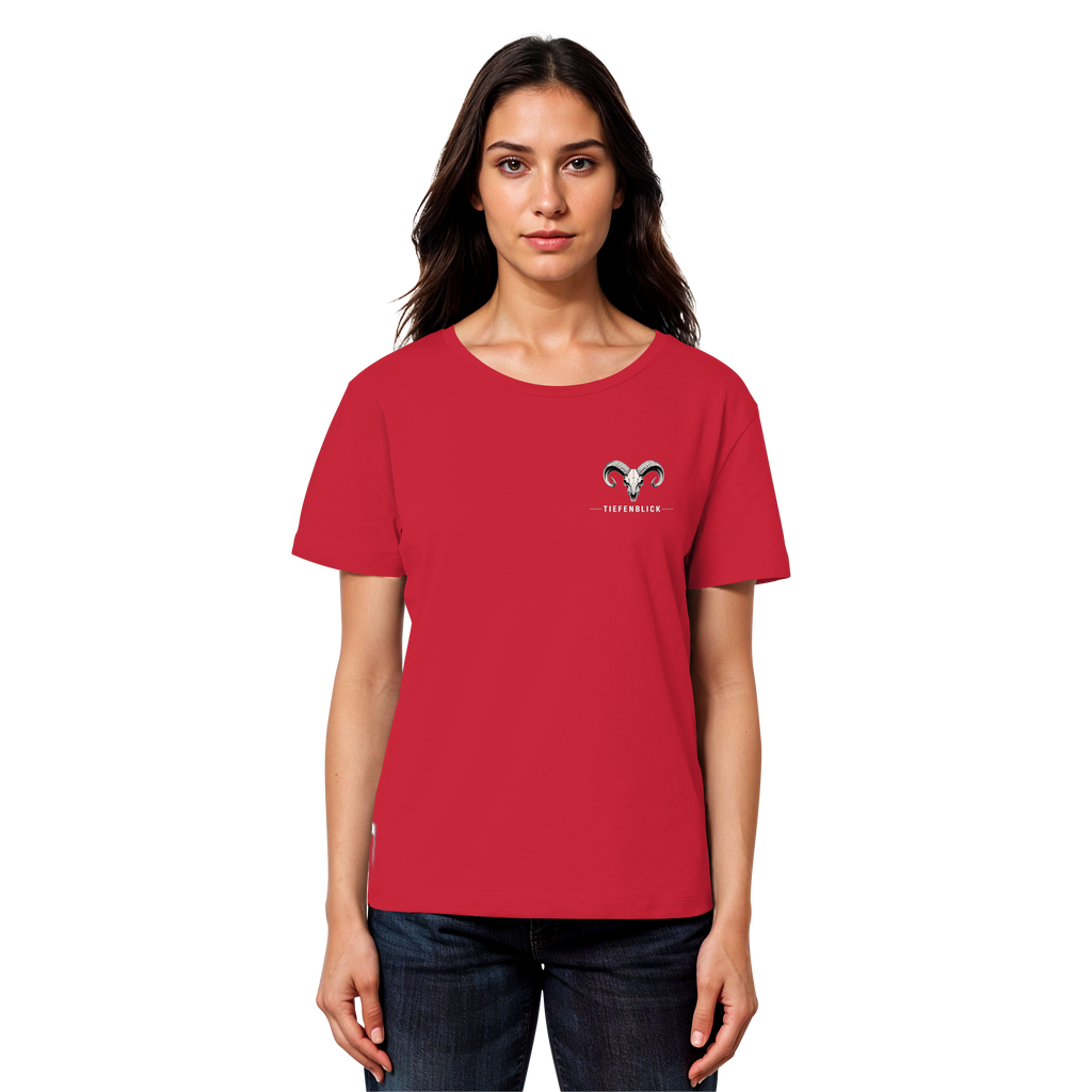 Tiefenblick Urlaub Fun  - Womens Organic Lightweight T-Shirt