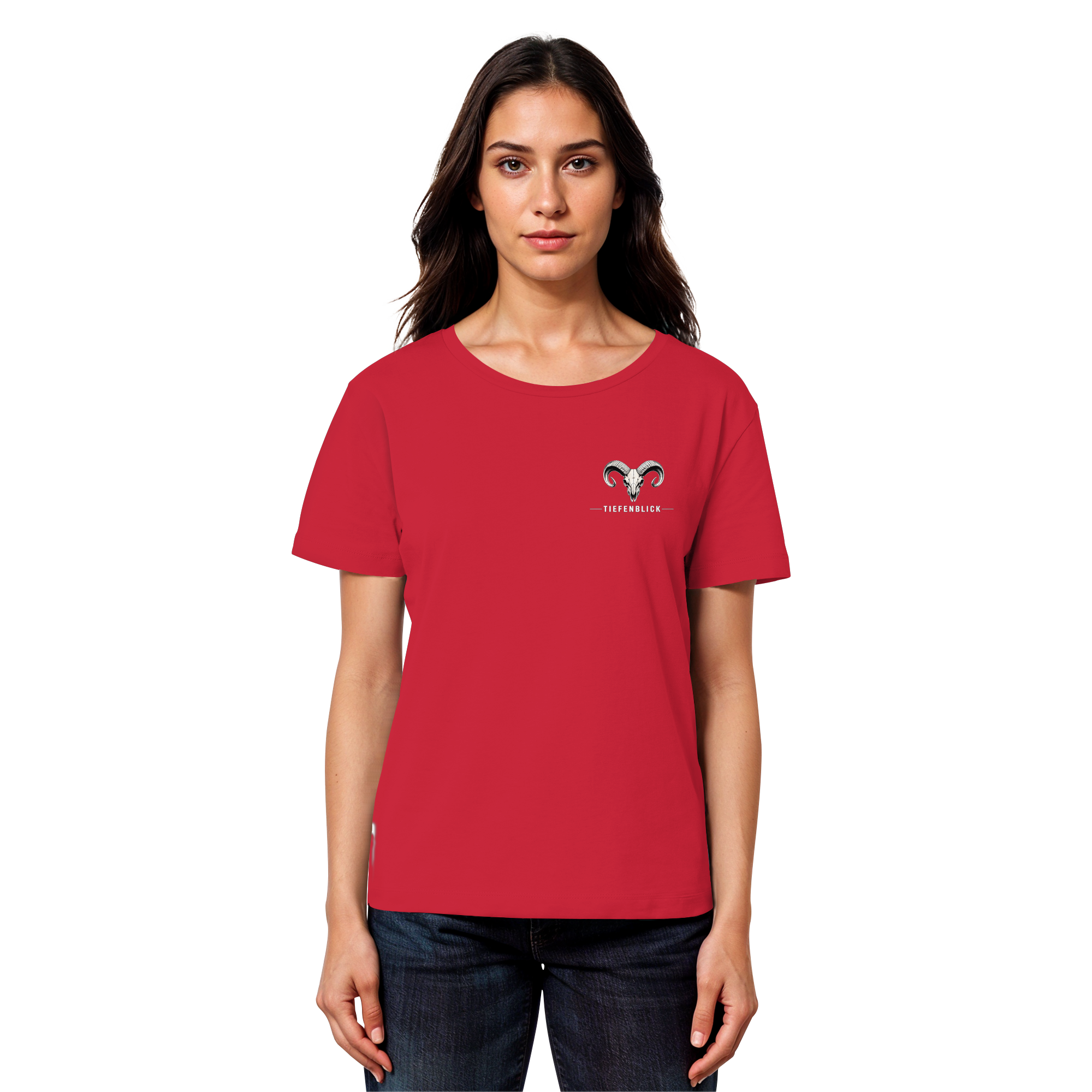 Tiefenblick Urlaub Fun  - Womens Organic Lightweight T-Shirt