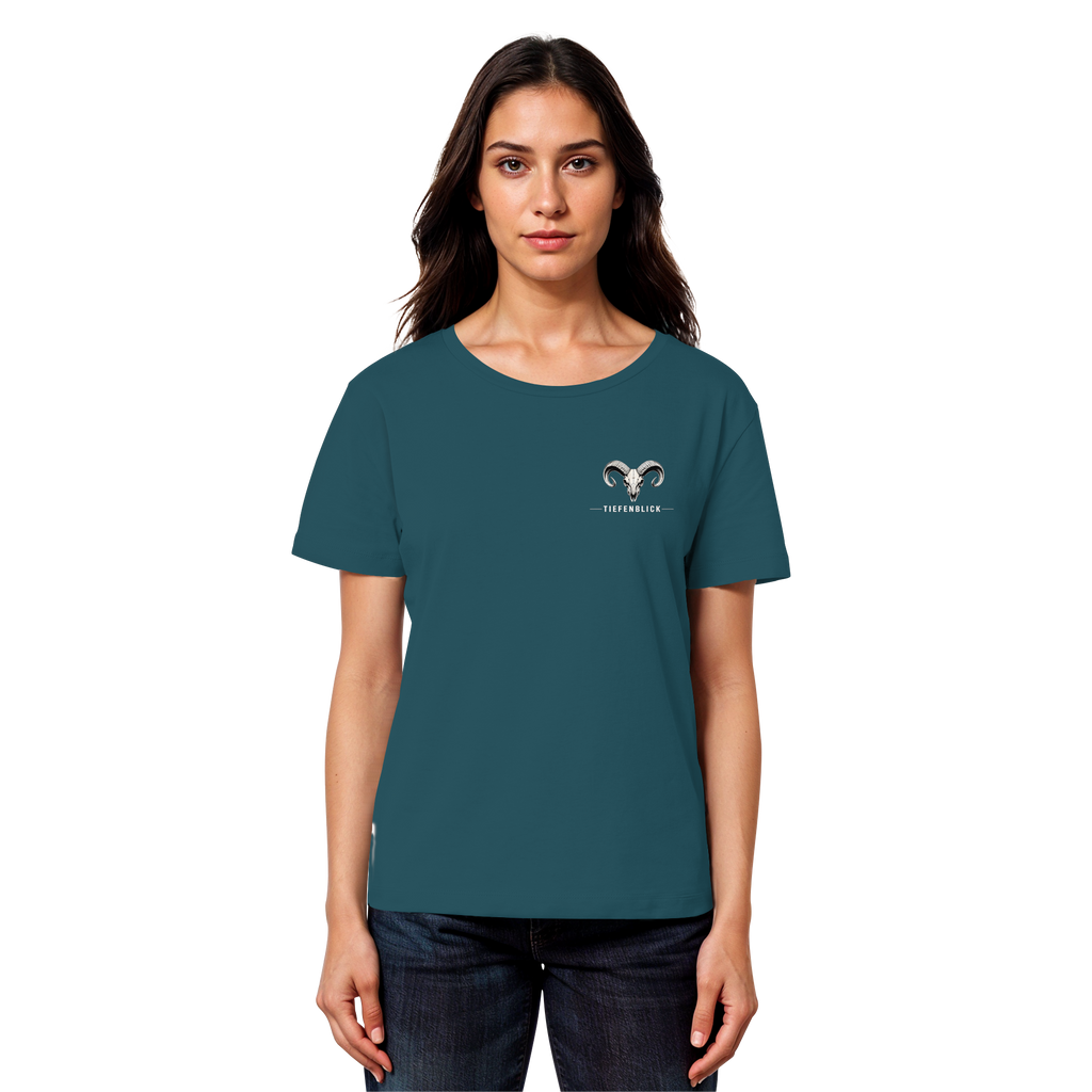 Tiefenblick Urlaub Fun  - Womens Organic Lightweight T-Shirt