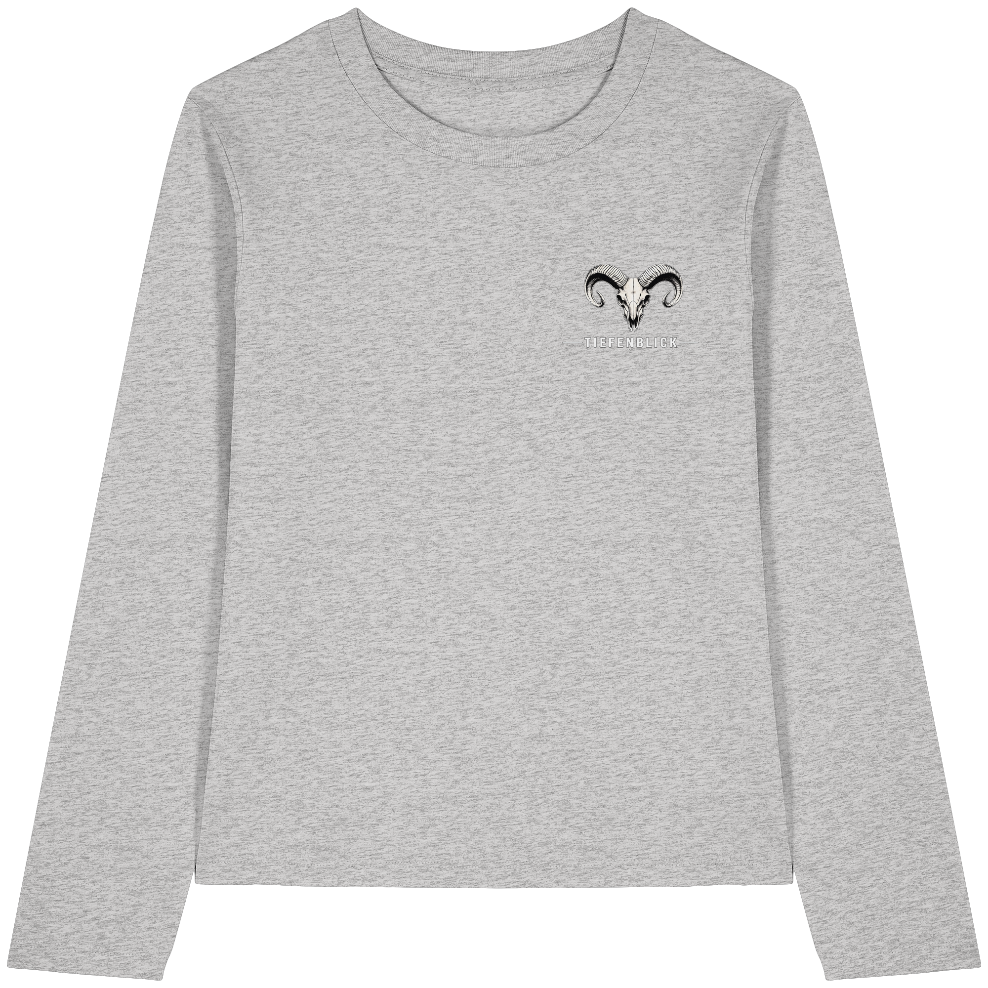 Tiefenblick Snowboarden  - Womens Organic Longsleeve T-Shirt