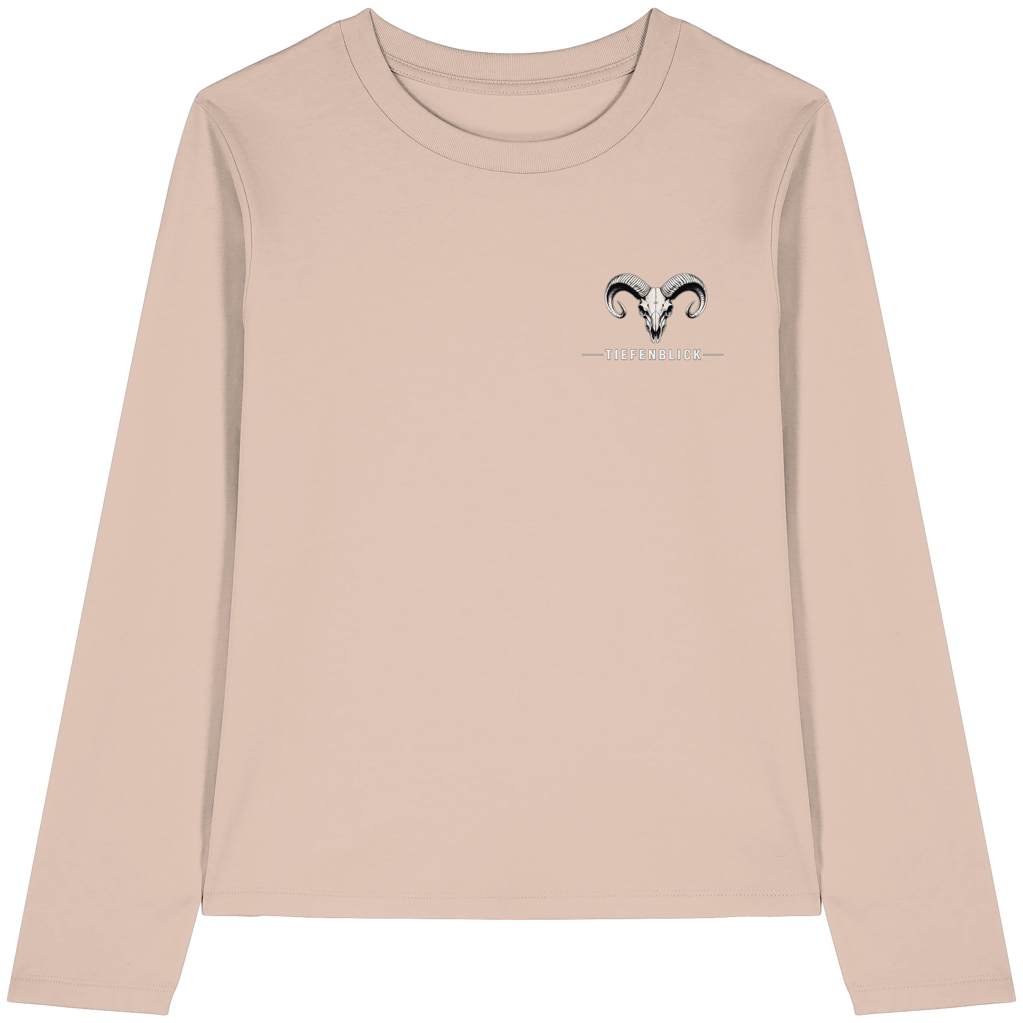 Tiefenblick Snowboarden  - Womens Organic Longsleeve T-Shirt