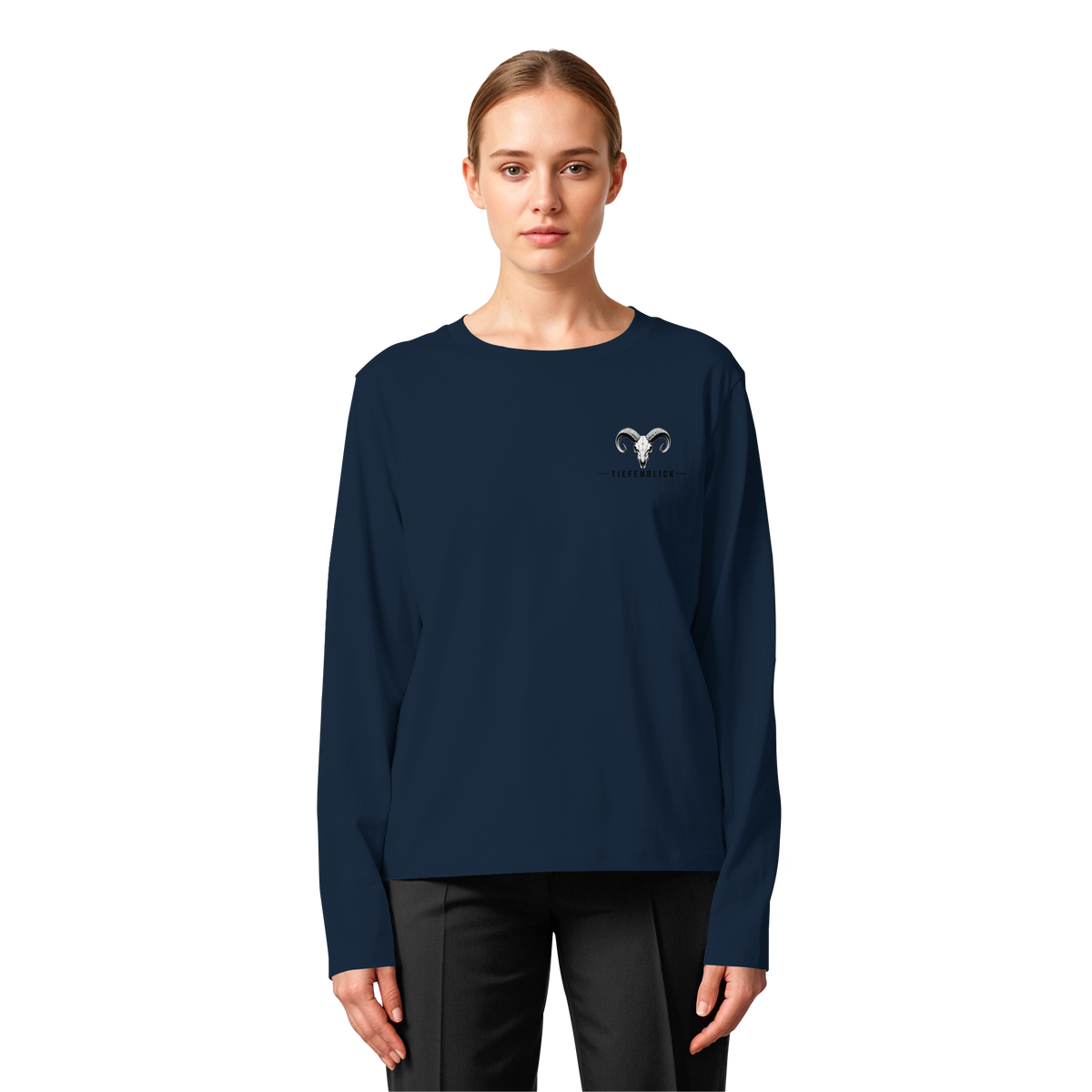 Tiefenblick Adrenalin Gondel Fun - Womens Organic Longsleeve T-Shirt