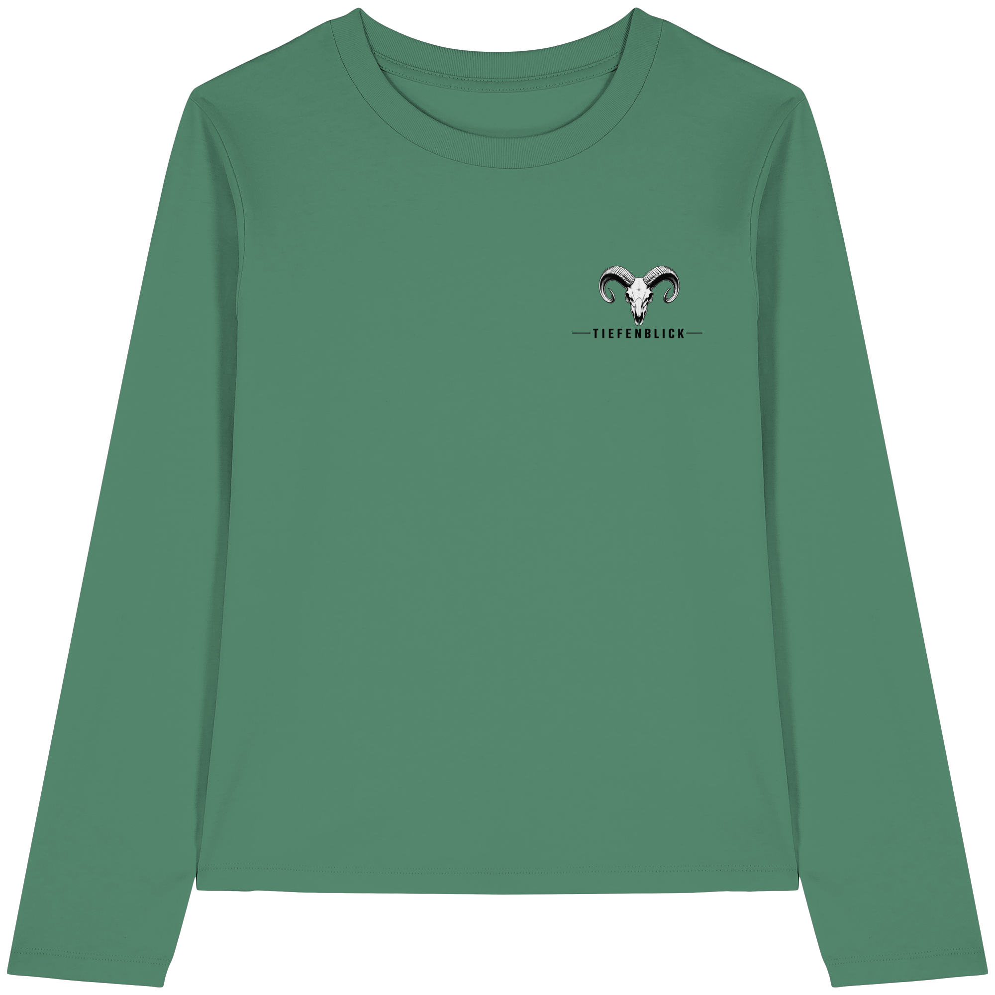Tiefenblick Klettern - Womens Organic Longsleeve T-Shirt