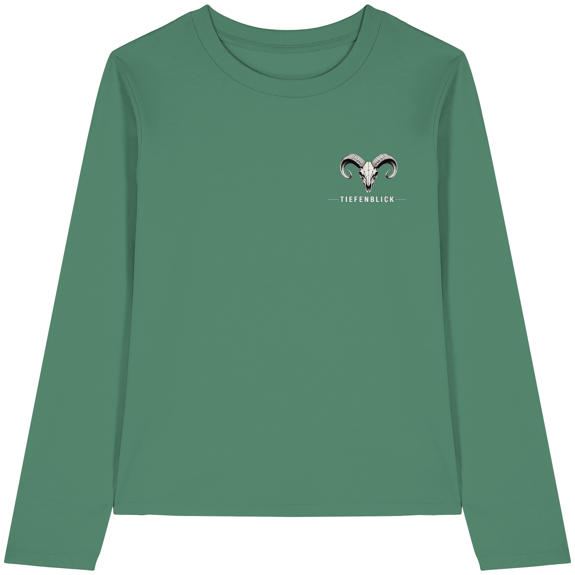 Tiefenblick Skelett Fun - Womens Organic Longsleeve T-Shirt