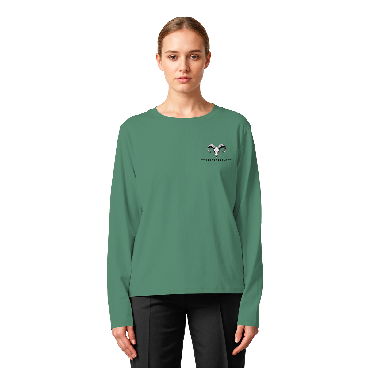 Tiefenblick Gondel Fun  - Womens Organic Longsleeve T-Shirt
